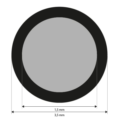 Punkty referencyjne 1,5 mm, retrorefleksyjne, niekodowane, 1000 sztuk zdjęcie produktu
