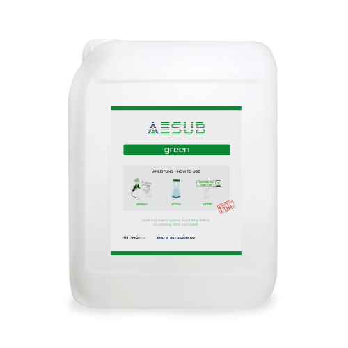 AESUB Green, 5 litr&oacute;w, znikający, czas skanowania 1-2 h zdjęcie produktu