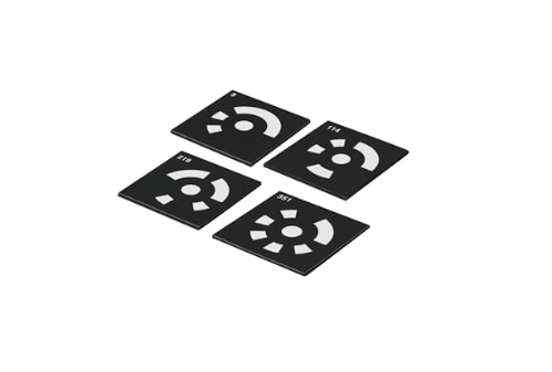 Punkty referencyjne 5,0 mm, białe, kodowane 113-217, magnetyczne zdjęcie produktu