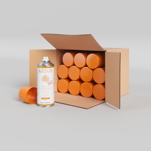 AESUB Orange, 1 opakowanie (12 puszek), znikający, czas skanowania 4-8 h zdjęcie produktu