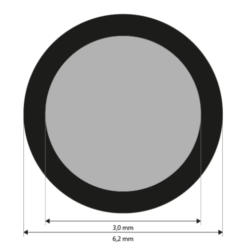 Punkty referencyjne 3,0 mm, retrorefleksyjne, niekodowane, 2000 sztuk zdjęcie produktu