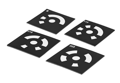 Punkty referencyjne 10,0 mm, białe, kodowane 113-217, magnetyczne zdjęcie produktu