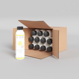 AESUB Yellow, 1 opakowanie (12 puszek), znikający, czas skanowania 2-4 h zdjęcie produktu